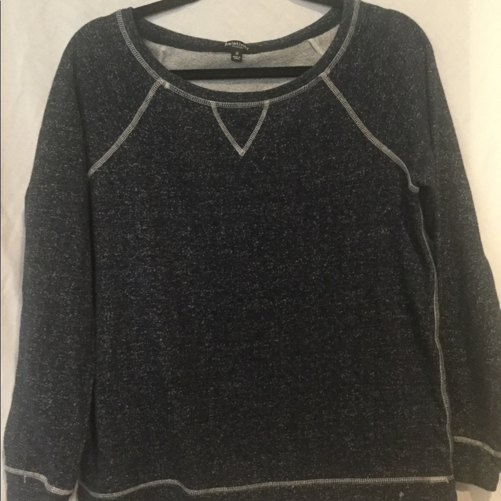 Grey/blue sweater